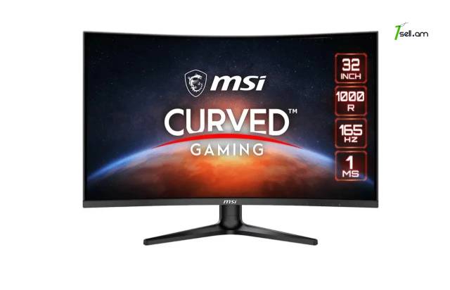 VA LED GAMING Monitor 32 inch MSI Optix G321C Curved / Խաղային մոնիտոր 32 դույմ 165Hz 2K