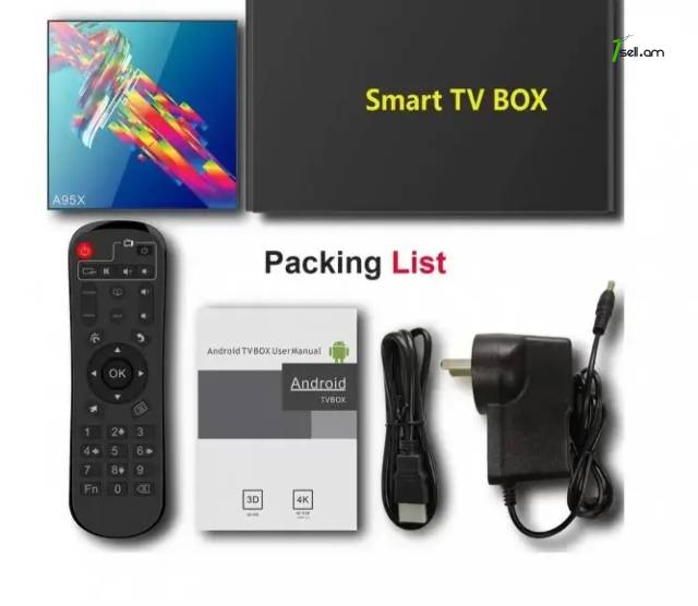 Smart tv box a95x r3 android - 4 гб + 32 гб * smartbox *
