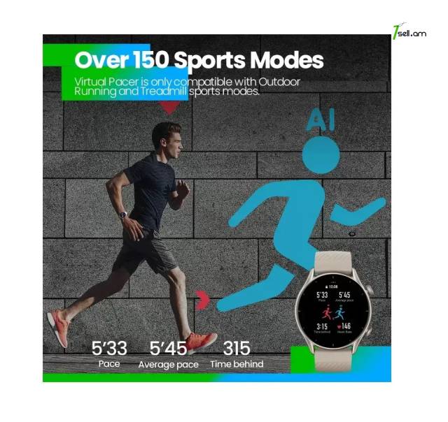 Xiaomi Смарт-часы GTR 3 Moonlight Grey (A1971) Amazfit * SMARTBOX *