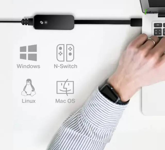 LAN to RJ45 Сетевой адаптер USB 3.0 Gigabit Ethernet UE306 * SMARTBOX *