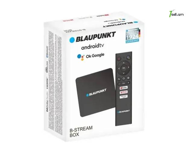 Tv box Blaupunkt Android TV 2 + 8GB * SMARTBOX *