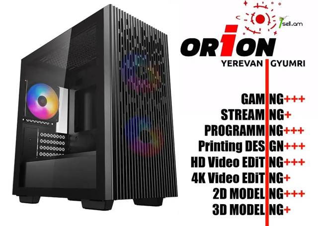 GAMING PC Core i5 12400F / B660 / DDR4 16Gb RAM / RTX 3060 12Gb / M.2 NVMe 1Tb SSD / Երաշխիքով