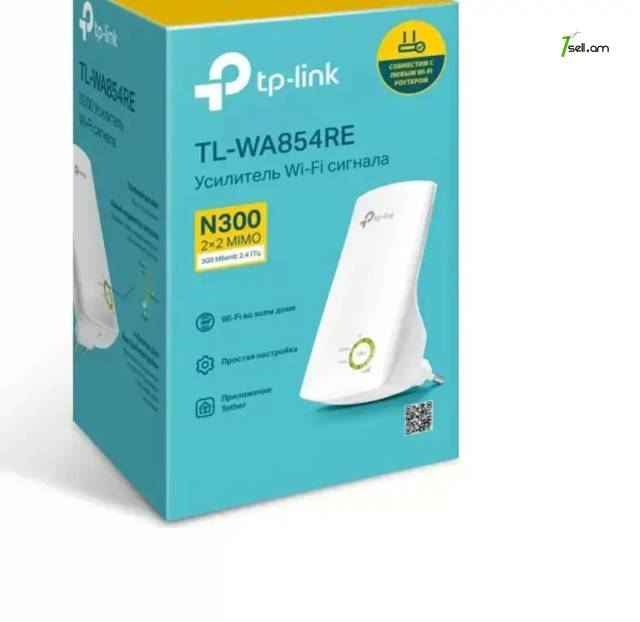 Повторитель беспроводного сигнала TP-Link TL-WA854RE N300 Wi-Fi * SMARTBOX *