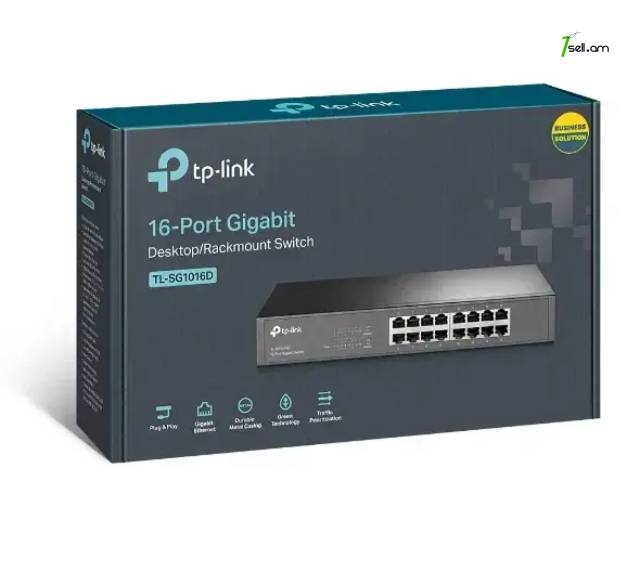 Tp-link switch 16 port GiGABIT TL-SG1016D * smartbox *