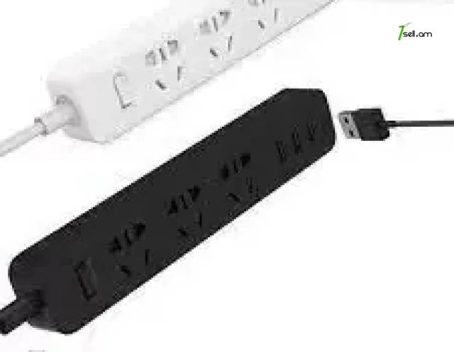 Удлинитель Xiaomi Mi Power Strip 3 Sockets Black * SMARTBOX *