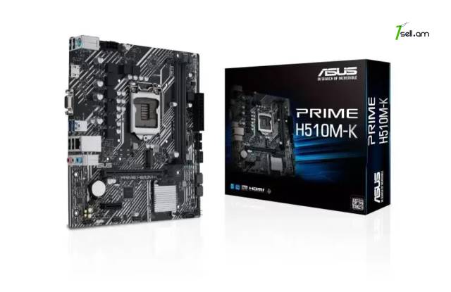 Լիովին նոր LGA 1200 մայրական սալիկ H510 ASUS PRIME H510M-K motherboard