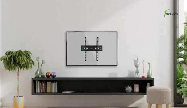 Классическое наклонное изогнутое и плоское настенное крепление для телевизора sh44t * SMARTBOX *