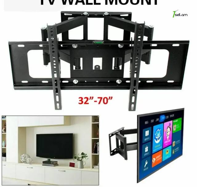 PT003 Настенное крепление для телевизора Full Motion Cantilever 32–70 дюймов * SMARTBOX *