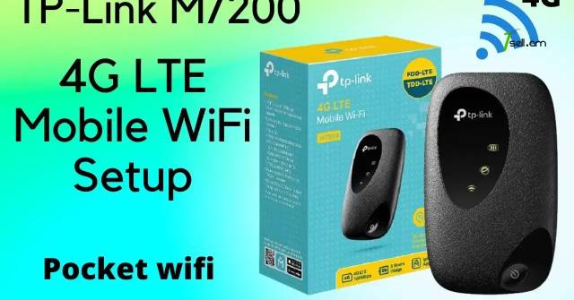 4G lte sim card router modem Tp link Me7200 * SMARTBOX *