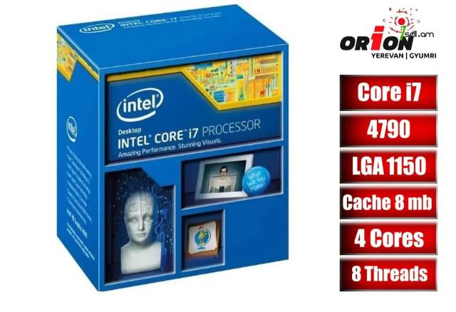 Պրոցեսոր LGA 1150 Intel Core i7 4790 [8 МБ кэш-памяти, тактовая частота 4,00 ГГц]