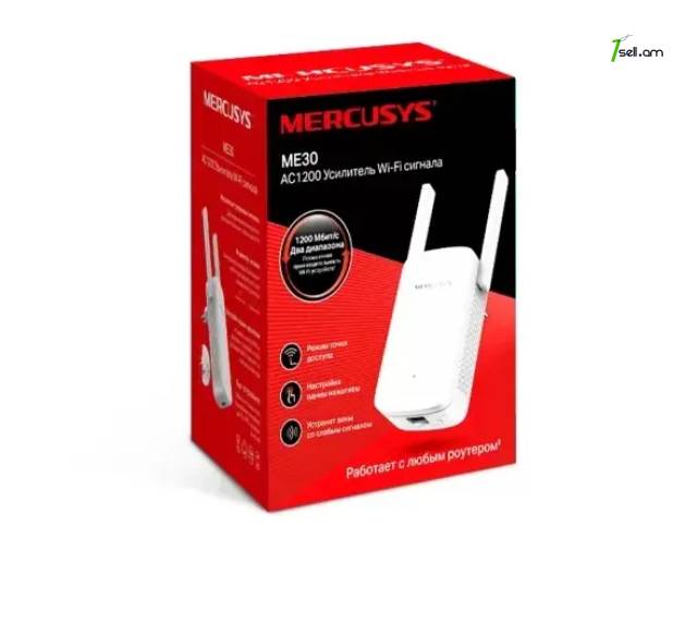 Mercusys ME 30 AC1200 Усилитель Wi-Fi сигнала * SMARTBOX *