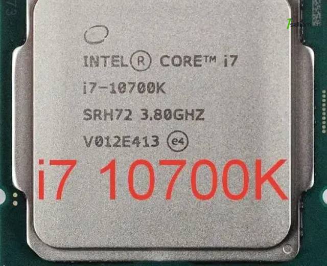 Պրոցեսոր LGA 1200 Intel Core i7 10700K [16 МБ кэш-памяти, тактовая частота до 5,10 GHz]