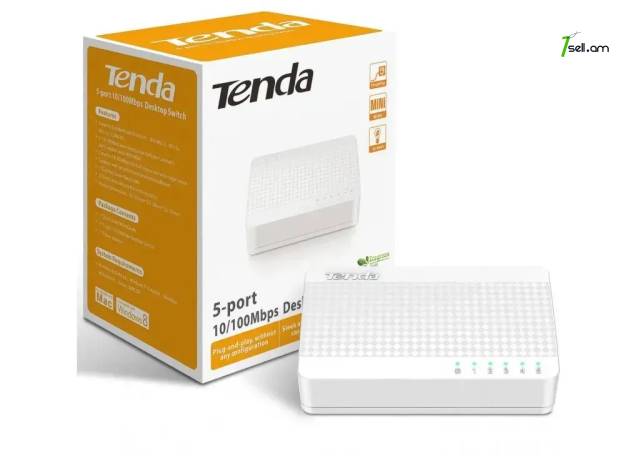 Tenda Switch 10/100 5-port * SMARTBOX *