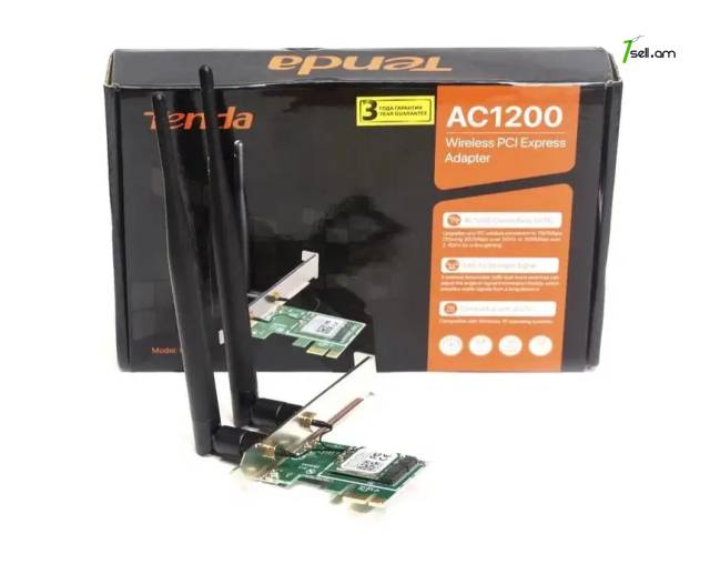 Համակարգչի ցանցային քարտ Wi-Fi Dual-Band [2.4GHz-5GHz] adapter Tenda E12