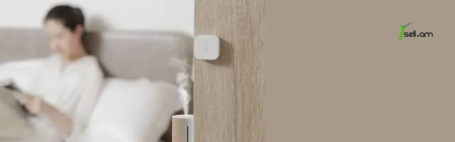 Aqara - датчик температуры и влажности zigbee - wsdcgq11lm * SMARTBOX *