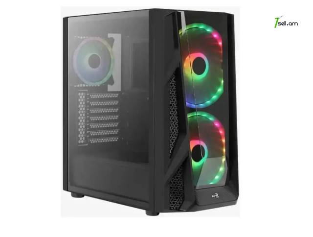 Համակարգչային իրան AeroCool NightHawk Duo [NightHawk Duo-G-BK-v1] Computer Case PC