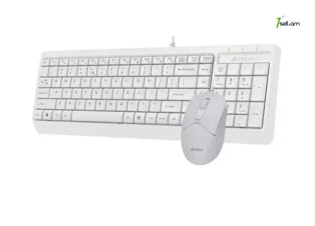 Ստեղնաշար + մկնիկ USB A4Tech Fstyler F1512 Сombo Keyboard + Mouse