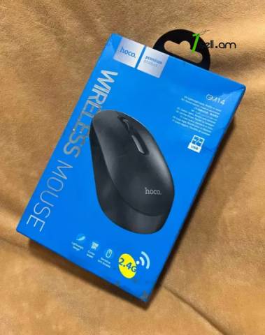Hoco wireless mouse gm14 * smartbox *