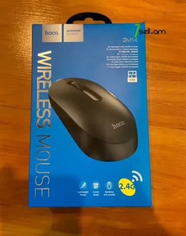 Hoco wireless mouse gm14 * smartbox *