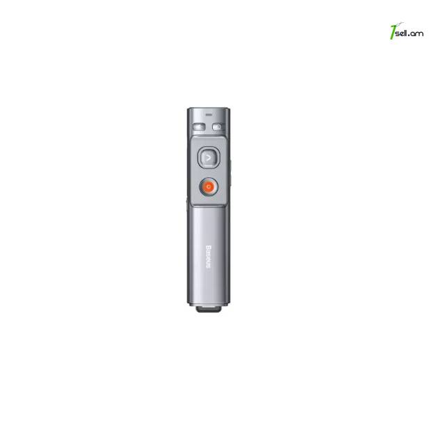 Ցուցափայտ լազերային 100m Baseus Wireless Presenter Orange Dot Лазерная указка 100m with USB * SMARTBOX *