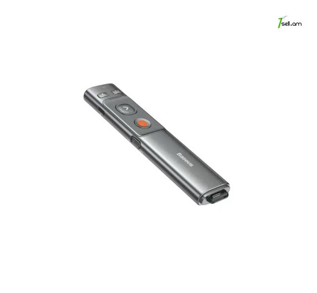 Ցուցափայտ լազերային 100m Baseus Wireless Presenter Orange Dot Лазерная указка 100m with USB * SMARTBOX *