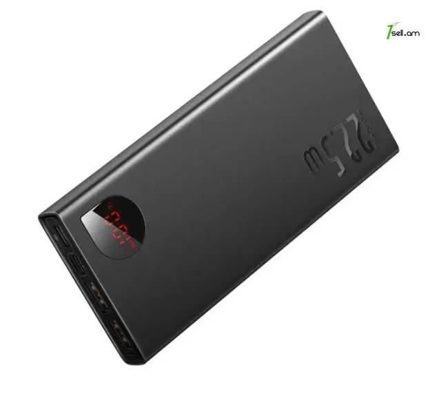 Power bank Baseus Adaman Metal 10,000mAh 22,5 W Black * SMARTBOX *