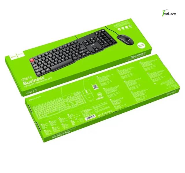 Keyboard + mouse set GM16 EN / RU * SMARTBOX *