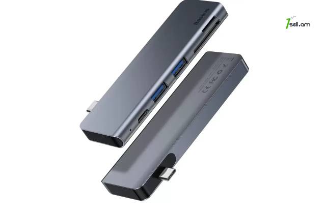 Baseus Harmonica 5 in 1 HUB Adapter UCN3266 * SMARTBOX *