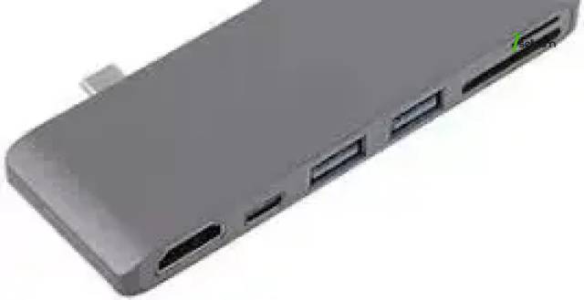 HUB 6 port type-c hd 4k card reader & hub * SMARTBOX *