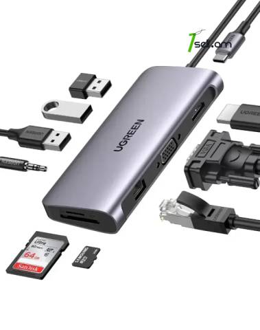 Hub ugreen 10in1 usb c hub with 4k hdmi * smartbox *
