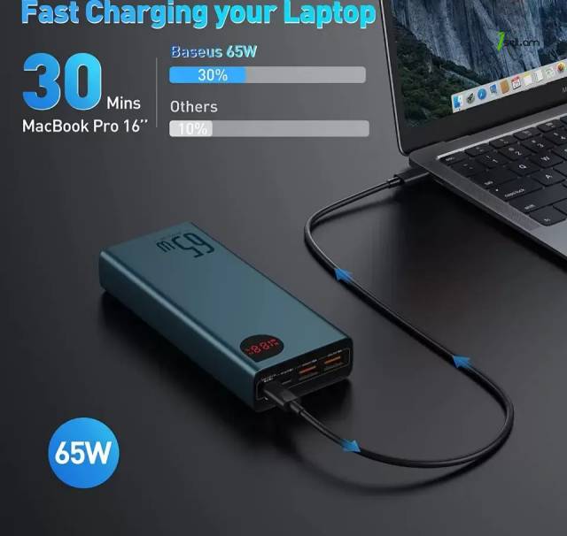 Baseus Adaman Power Bank 65W 20,000mAh