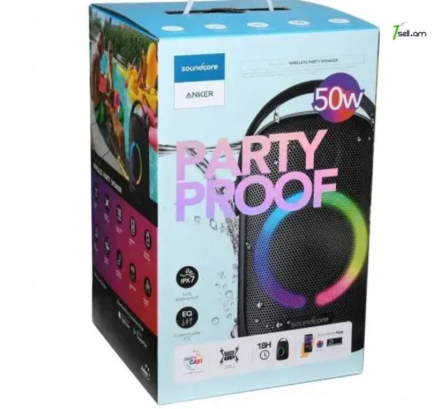 Портативная колонка ANKER RAVE NEO 50W * SMARTBOX *