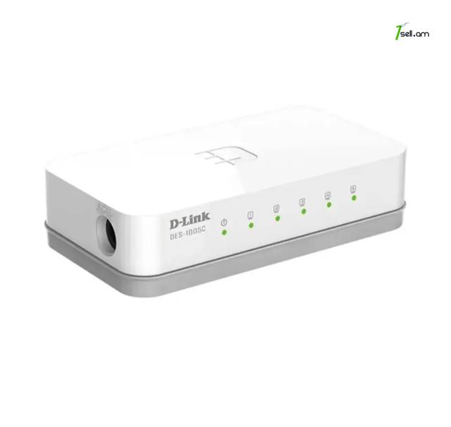 Switch D-Link 5 port 10/100 Desctop switch камутатор