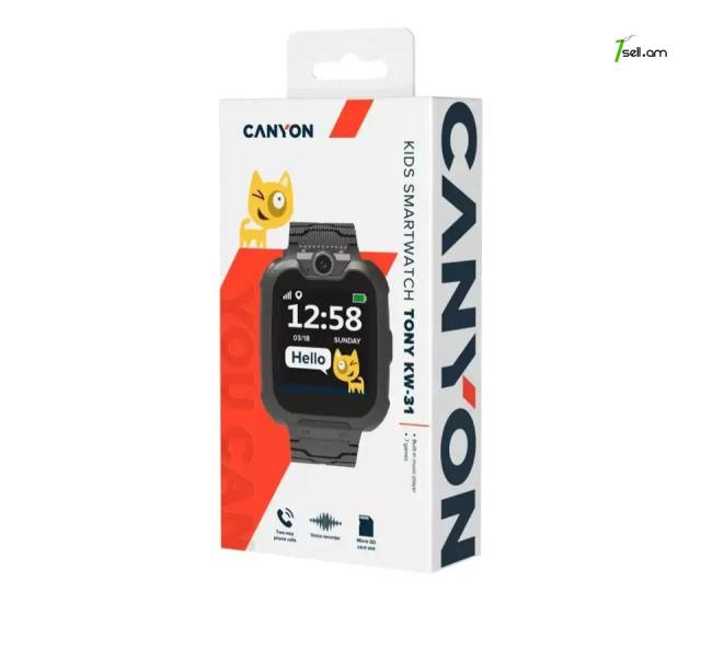 Kids Smart Watch Canyon Tony KW-31 sim cart