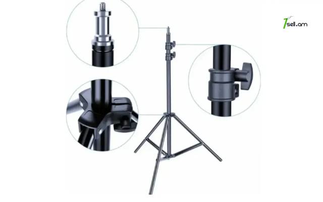 Штатив универсальныи регулируемый высота от 70 до 190 см JBH Professional Tripod
