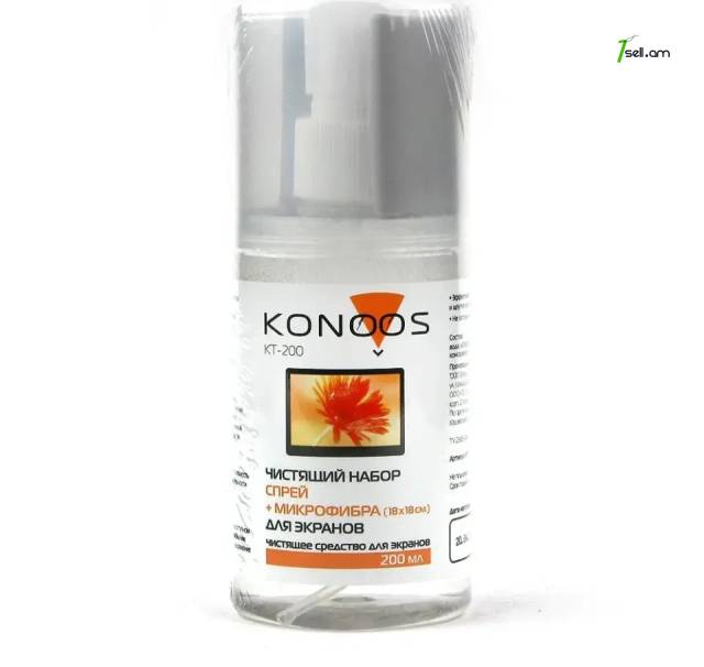 Чистящий набор для ЖК-экранов Konoos KT-200
