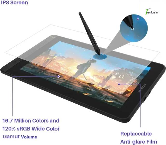 Գրաֆիկական պլանշետ HUION KAMVAS 12 model: GS1161