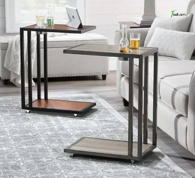 Լոֆթ ոճի հարմարավետ տակդիր-սեղան