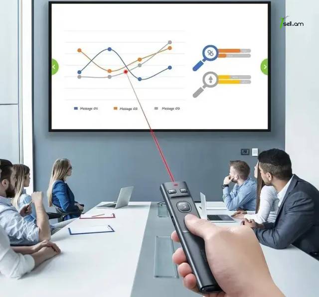 Ցուցափայտ լազեռային Baseus Orange Dot Wireless Presenter * SMARTBOX *