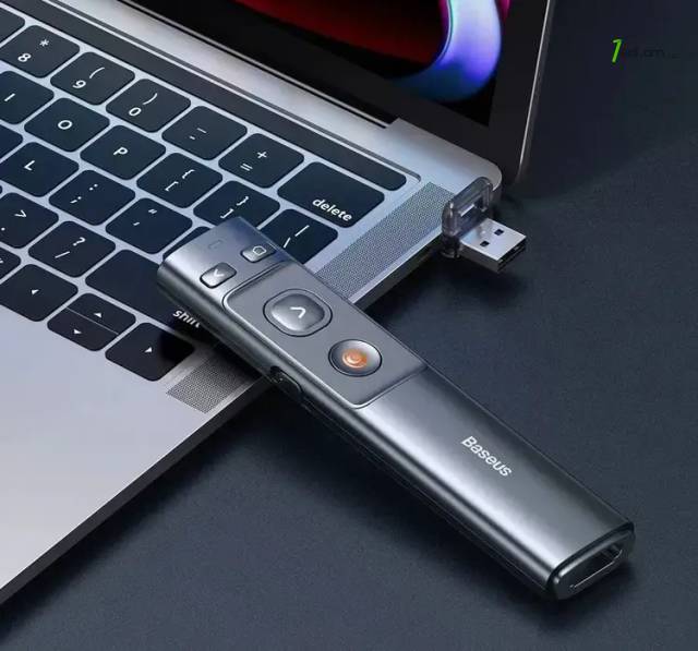 Ցուցափայտ լազեռային Baseus Orange Dot Wireless Presenter * SMARTBOX *
