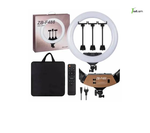 Zb-f288 professional 36 led lamp white * SMARTBOX *