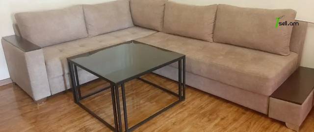 Մետաղական Լոֆթ ոճի սուրճի սեղան