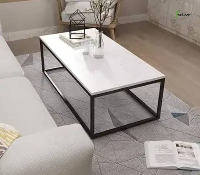 Մետաղական Լոֆթ ոճի սուրճի սեղան