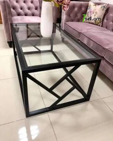 Մետաղական Լոֆթ ոճի սուրճի սեղան