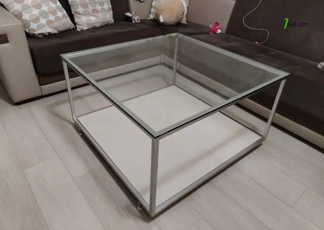 Մետաղական Լոֆթ ոճի սուրճի սեղան