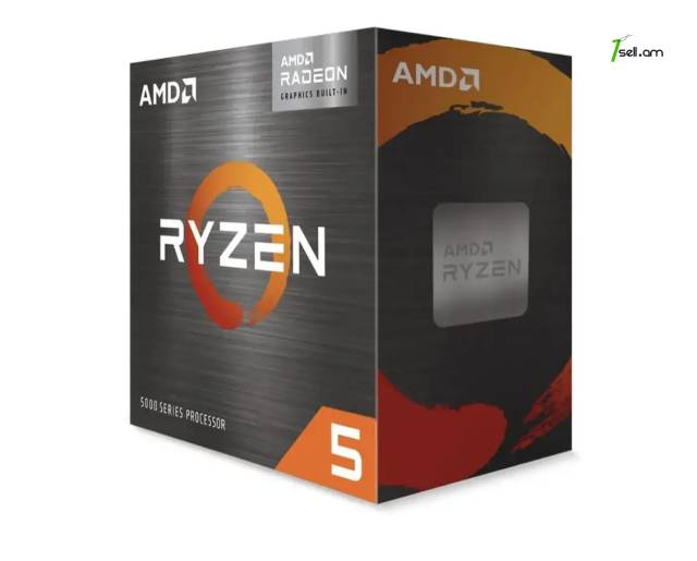 Պրոցեսոր AM4 AMD Ryzen 5 5600G with Radeon Vega 7 Graphics [16 МБ кэш-памяти, тактовая частота 4,40 ГГц]