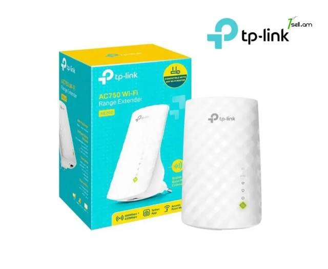 Նոր WiFi ծածկույթի ընդլայնոող սարք DualBand TPLink RE220 Signal Amplifier Repeater Retranslator Range Extender