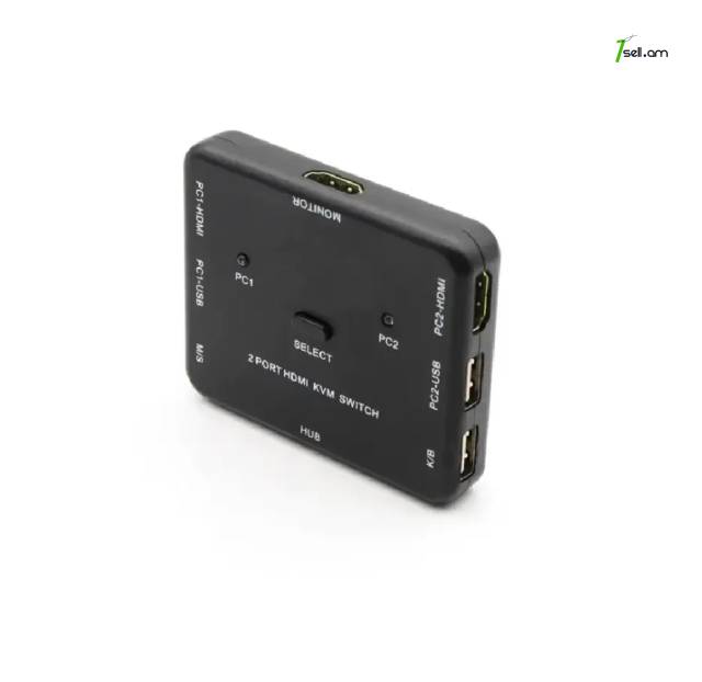 Hdmi kvm switch 2port 4k model: el-21ha * smartbox *