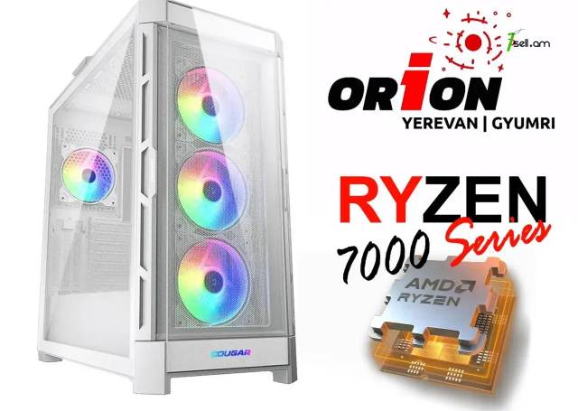 DESIGN-GAMING PC Ryzen 9 7950X / DDR5 32Gb RAM / RTX 3060 12Gb / M.2 NVMe 1Tb SSD / Երաշխիք