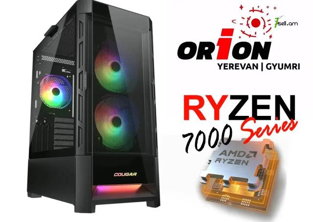 DESIGN-GAMING PC Ryzen 7 7700X / RTX 4060 Ti 8Gb / DDR5 32Gb RAM / M.2 NVMe 1Tb SSD / Երաշխիքով